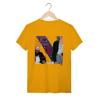 Nome do produto Camiseta Worst Girl in America - Slayyyter