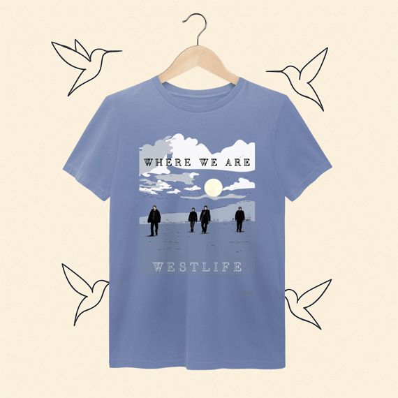 Camiseta Estonada Westlife Where We Are