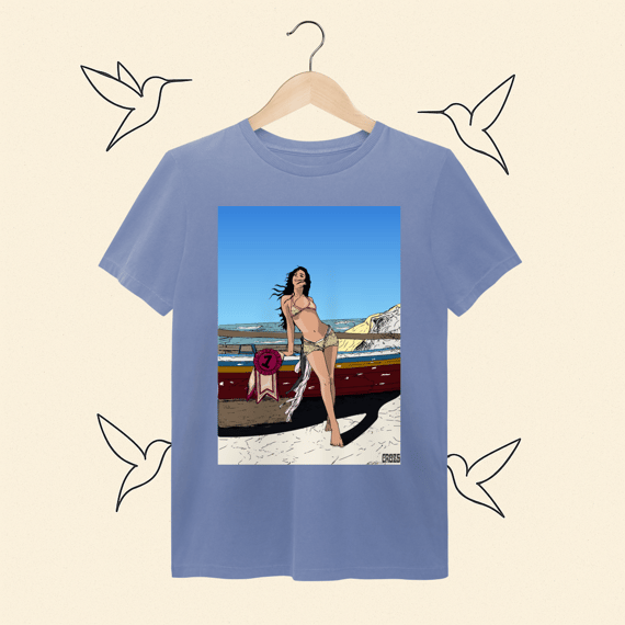 Camiseta Estonada Marina Sena De Primeira