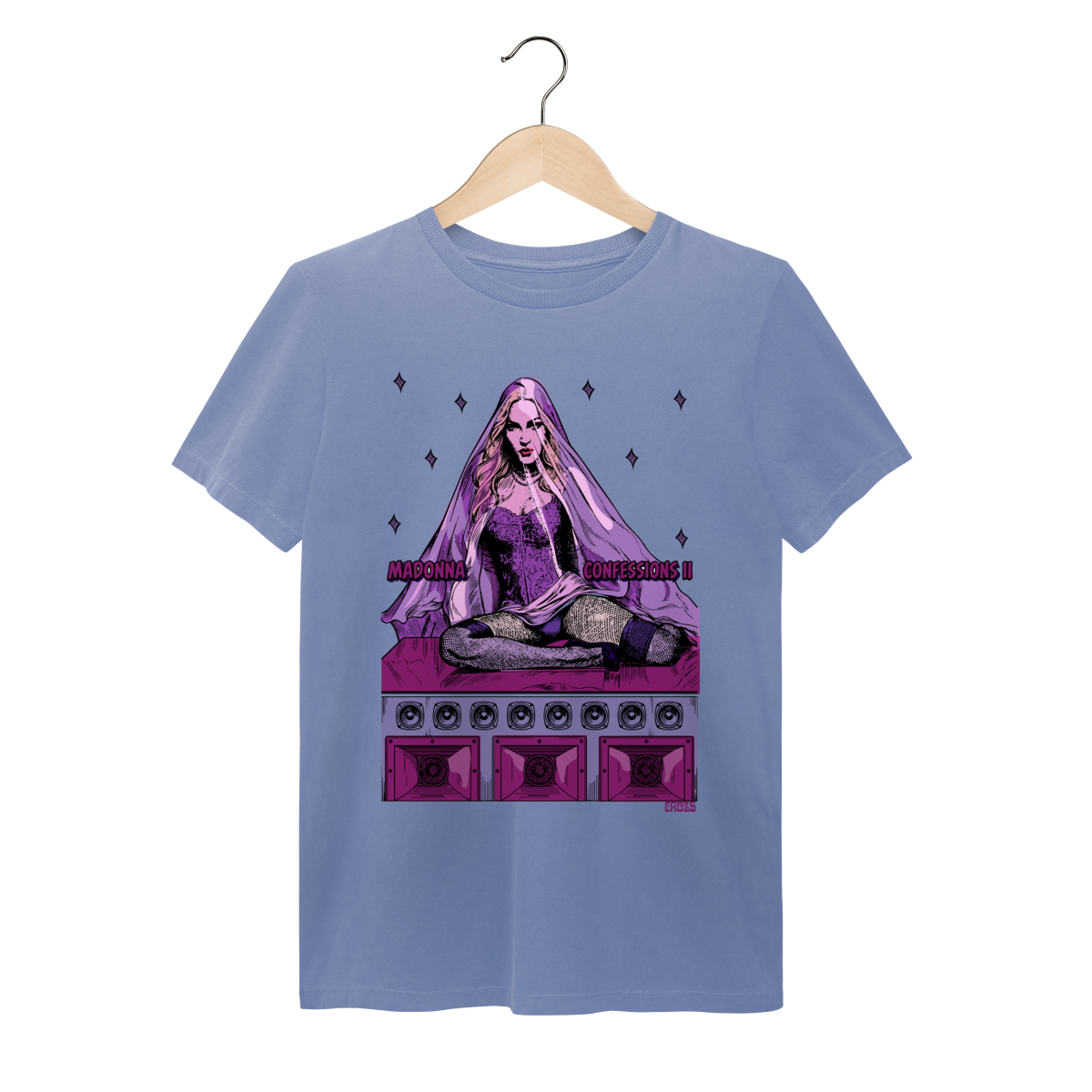 Nome do produto: Camiseta Estonada Madonna Confessions II