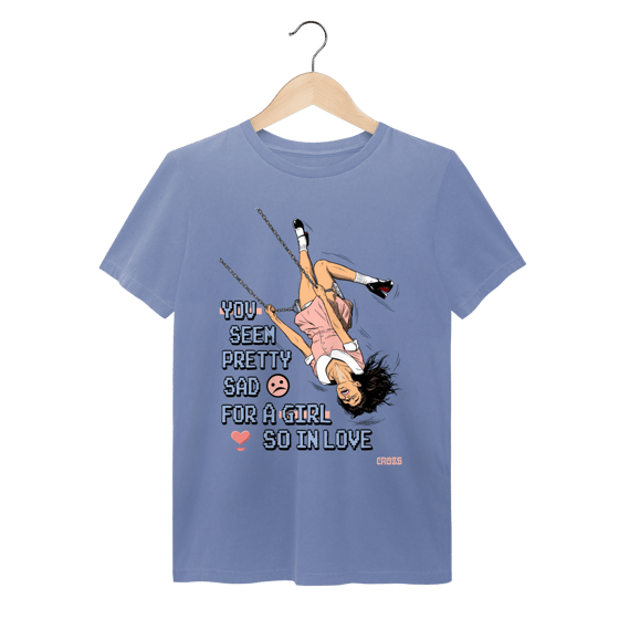Camiseta Estonada Olivia Rodrigo You Seem Pretty Sad For a Girl So in Love