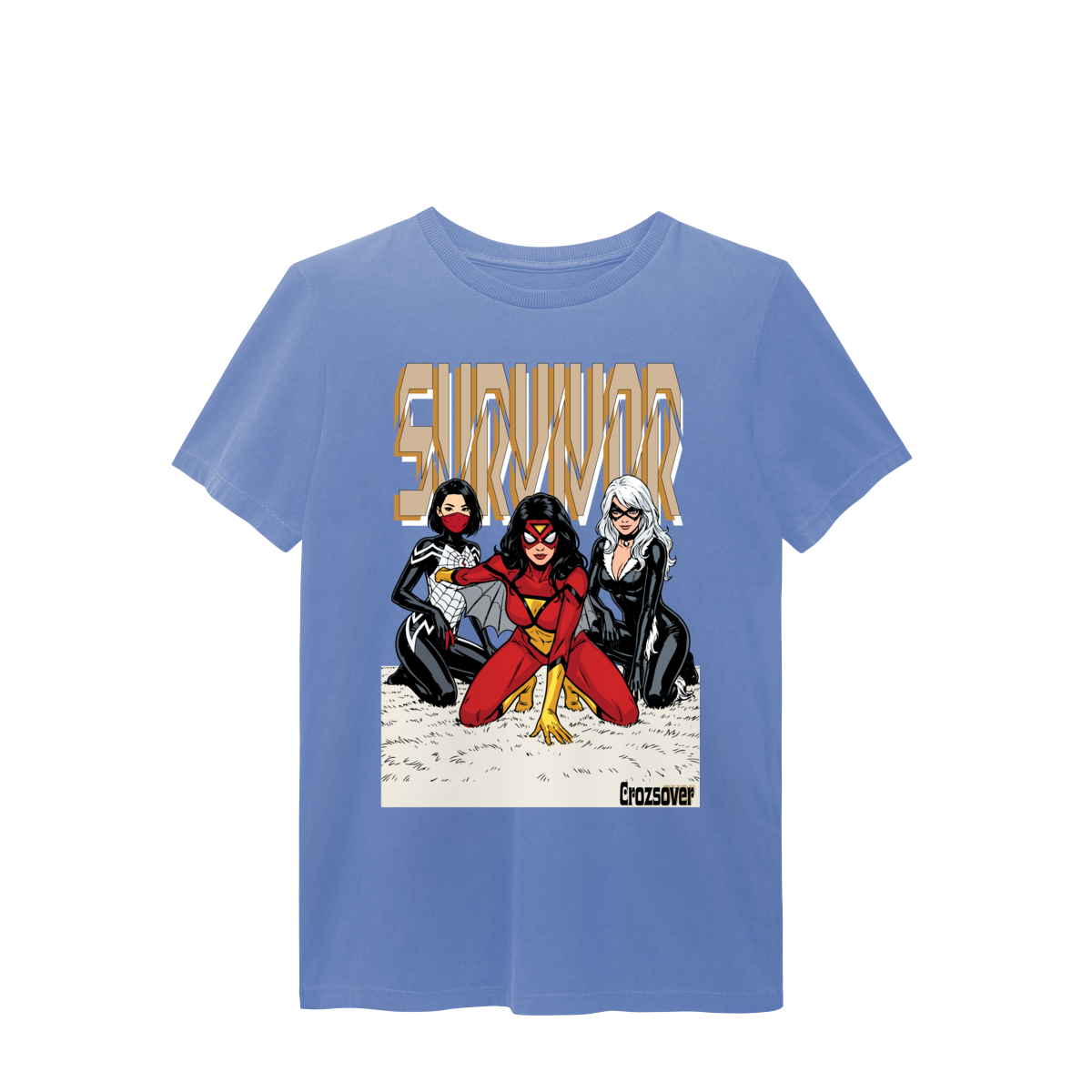 Nome do produto: Camiseta Estonada Survivor Spiderverso