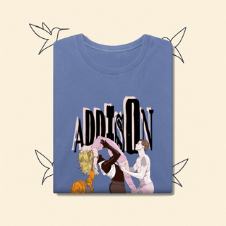 Nome do produto Camiseta Estonada Addison Rae - Addison