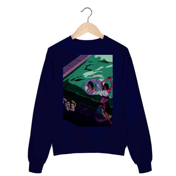 Moletom No Na Sad Face