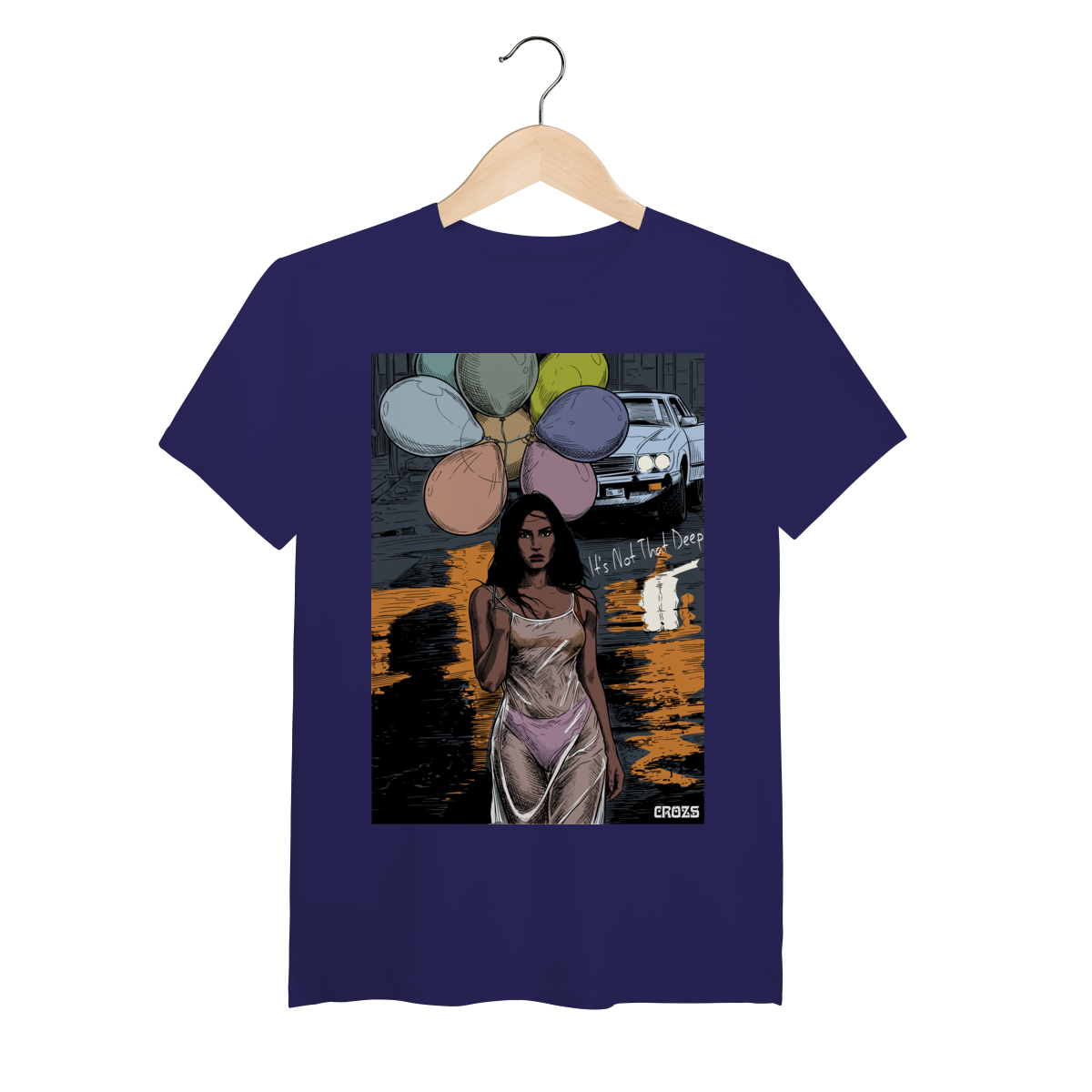 Nome do produto: Tech Tshirt Demi Lovato Its Not That Deep Deluxe