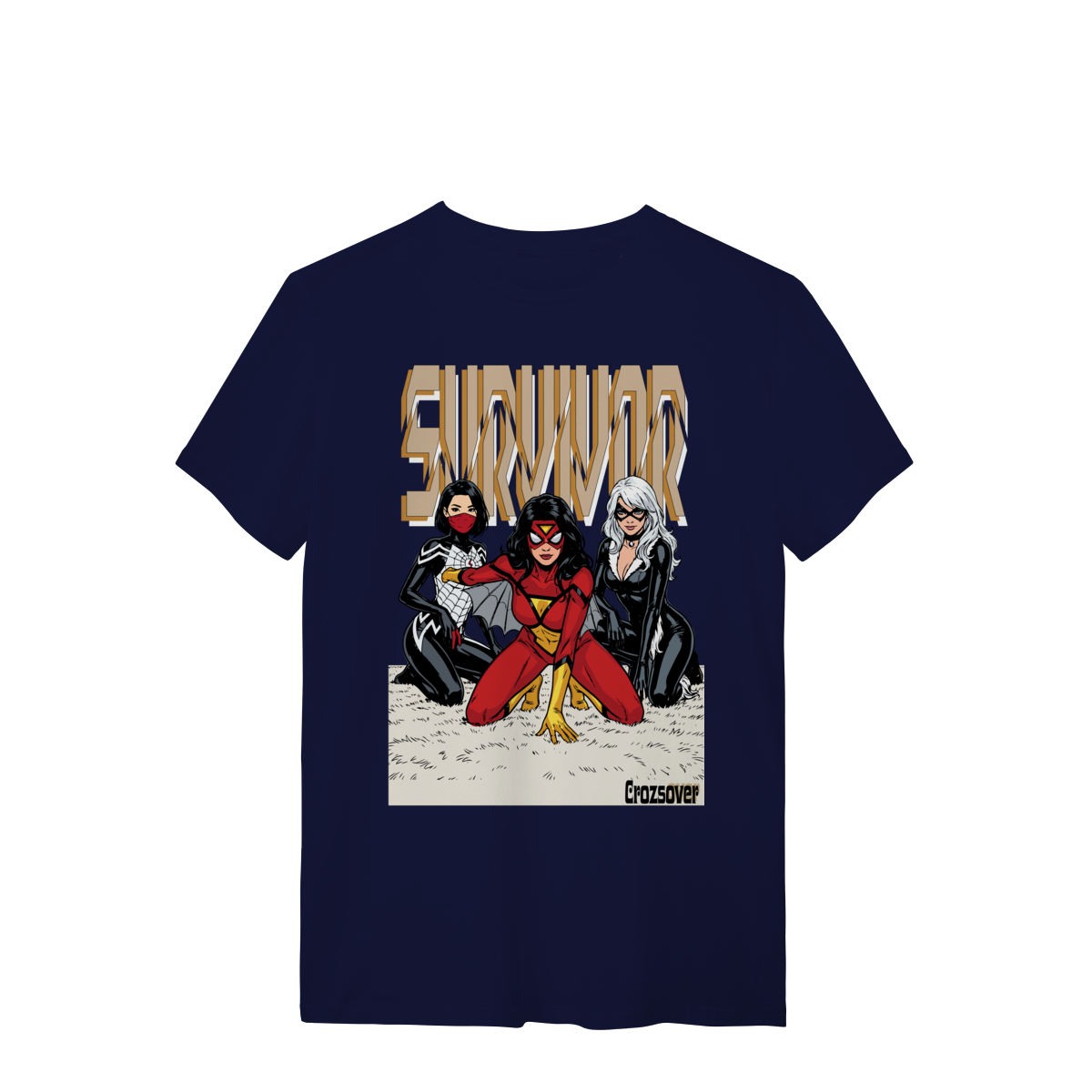 Nome do produto: Camiseta Survivor Spiderverso