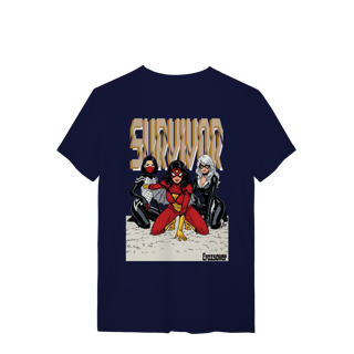 Camiseta Survivor Spiderverso