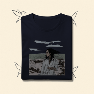 Nome do produto Camiseta Premium Kehlani Blue Water Road