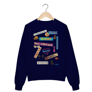 Nome do produto Moletom Britney Spears Antologia