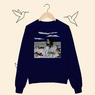 Nome do produto Moletom Kehlani Blue Water Road