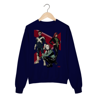 Nome do produto Moletom X Men Evolution Jean, Scott, Rogue