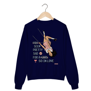 Nome do produto Moletom Olivia Rodrigo You Seem Pretty Sad For a Girl So in Love