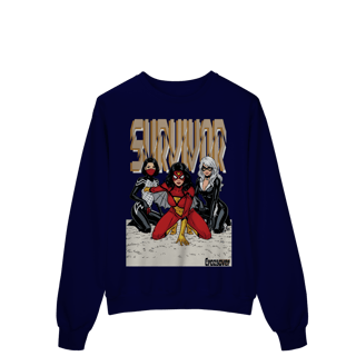 Nome do produto Moletom Survivor Spiderverso