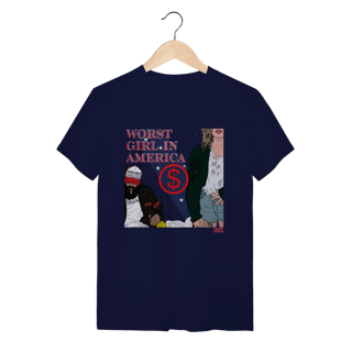 Nome do produto Camiseta Worst Girl in America - Slayyyter