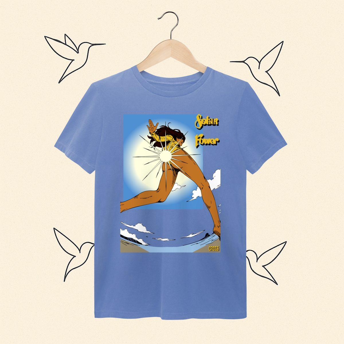 Nome do produto: Camiseta Estonada Lorde Solar Power