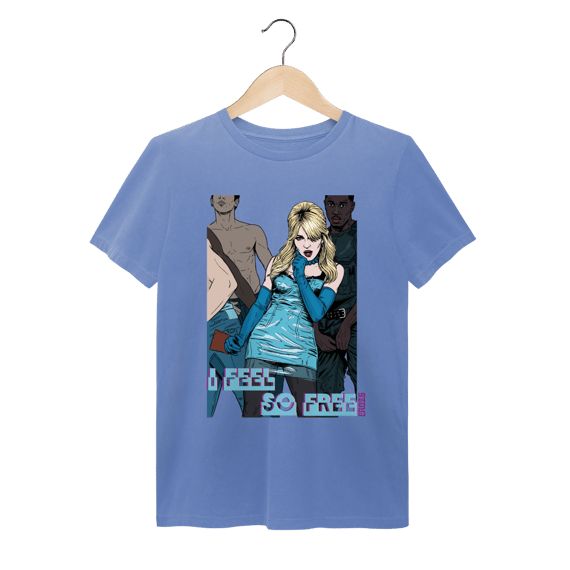Camiseta Estonada Madonna I Feel So Free