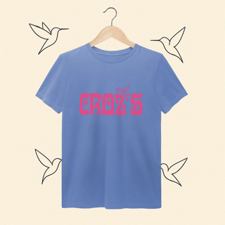Nome do produto Camiseta Estonada Crozs Rosa