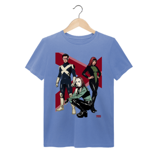 Nome do produto Camiseta Estonada X Men Evolution Jean, Scott, Rogue