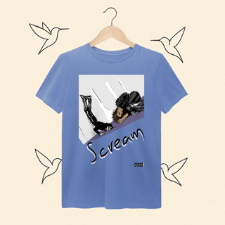 Nome do produto Camiseta Estonada Scream Janet e Michael Jackson