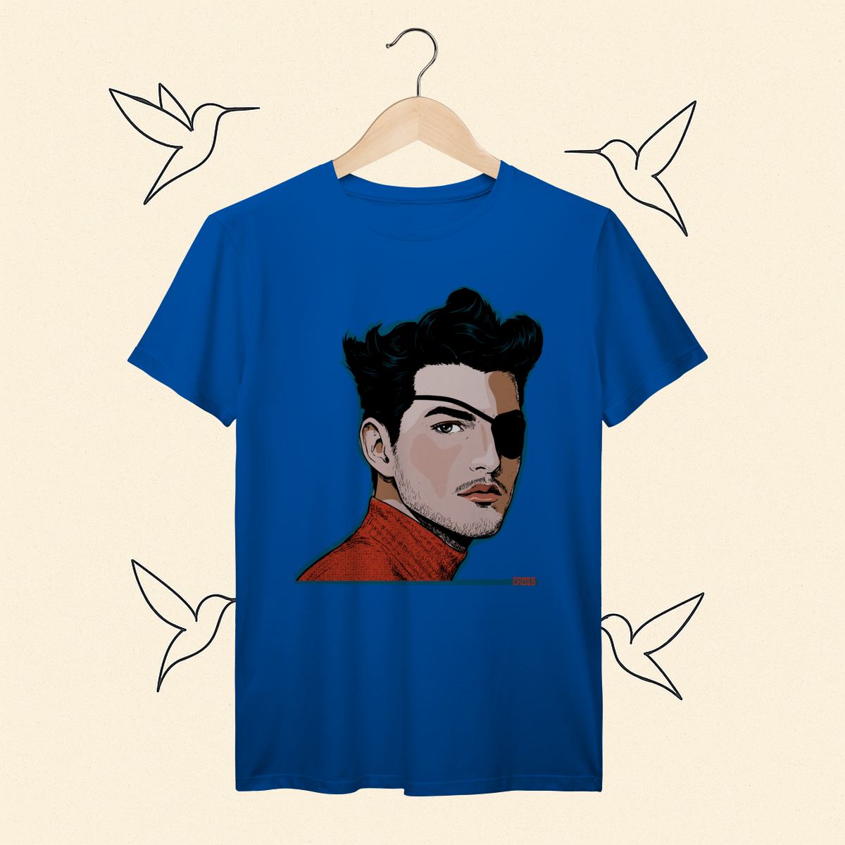 Nome do produto: Camiseta Premium Jão Pirata