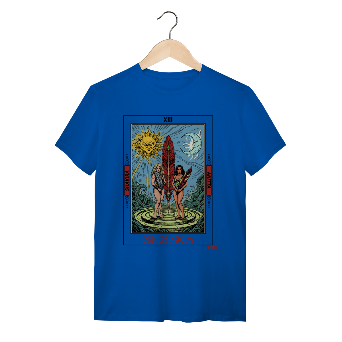 Nome do produto: Camiseta Anitta e Shakira Choka Choka