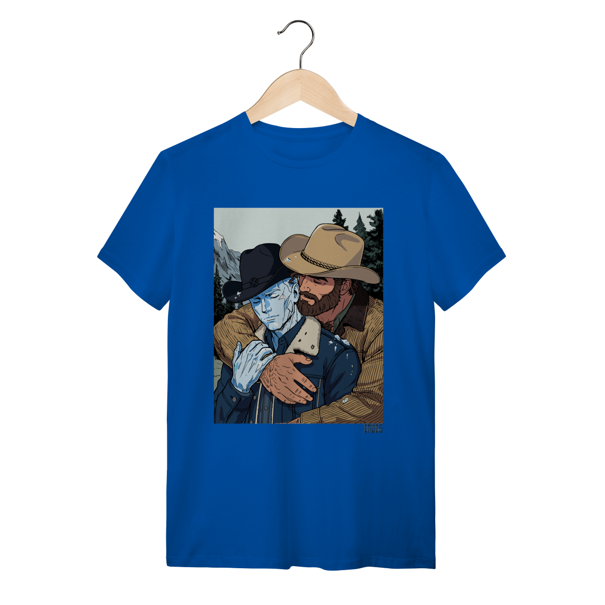 Camiseta Homem de Gelo e Hercules