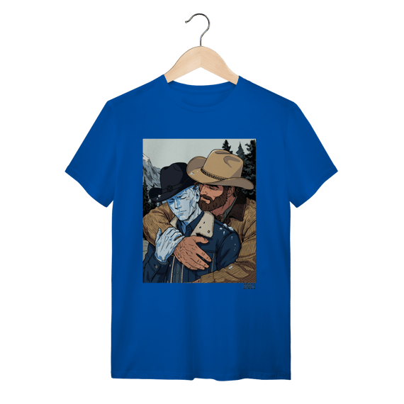 Camiseta Homem de Gelo e Hercules