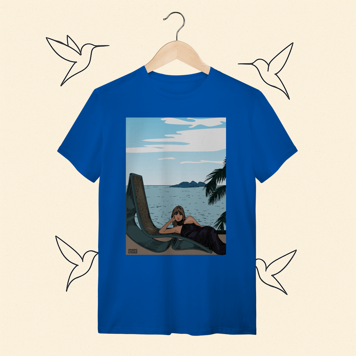 Nome do produto: Camiseta Luisa Sonza Bossa Sempre Nova