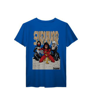Nome do produto Camiseta Premium Survivor Spiderverso
