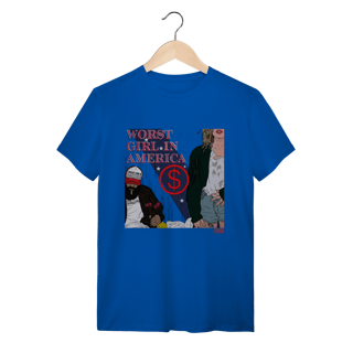 Nome do produto Camiseta Worst Girl in America - Slayyyter