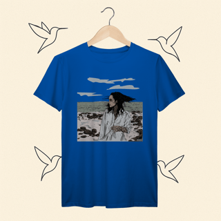 Nome do produto Camiseta Premium Kehlani Blue Water Road