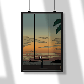 Nome do produto Poster Retrato Bad Bunny Super Bowl 2026