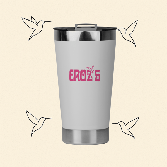 Copo Térmico Crozs Rosa