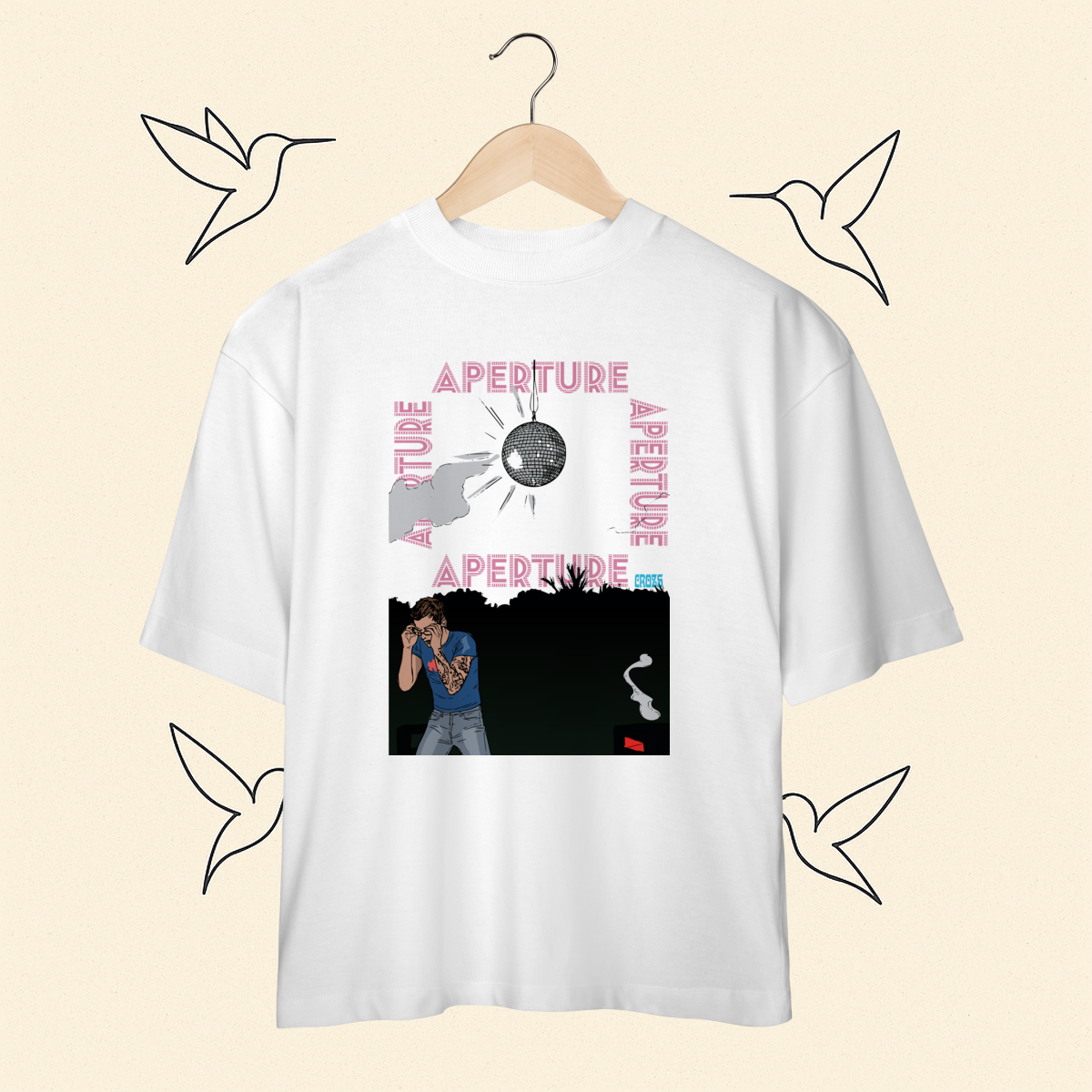 Nome do produto: Oversized Harry Styles Aperture