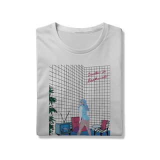 Nome do produto Camiseta Premium Hilary Duff Breathe in breathe out