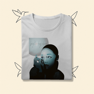 Nome do produto Camiseta Premium Ariana Grande Brighter Days Ahead