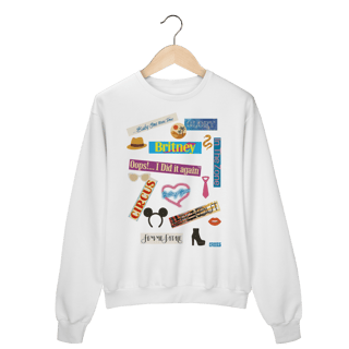 Nome do produto Moletom Britney Spears Antologia
