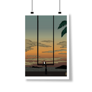 Nome do produto Poster Retrato Bad Bunny Super Bowl 2026