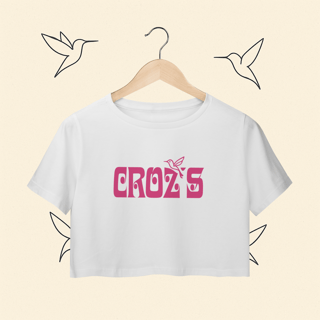 Nome do produto Cropped Crozs Rosa