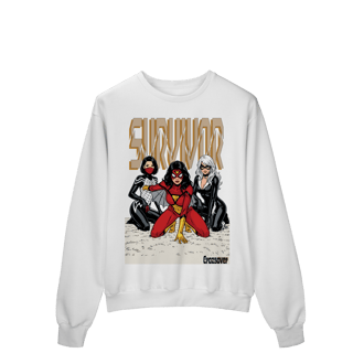 Nome do produto Moletom Survivor Spiderverso