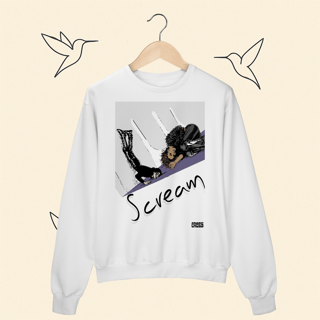 Nome do produto Moletom Scream Janet e Michael Jackson