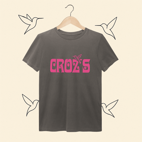 Camiseta Estonada Crozs Rosa