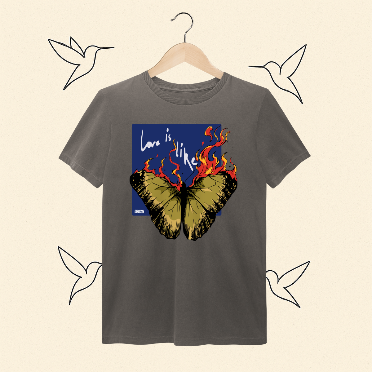 Nome do produto: Camiseta Estonada Maroon 5 Love Is Like