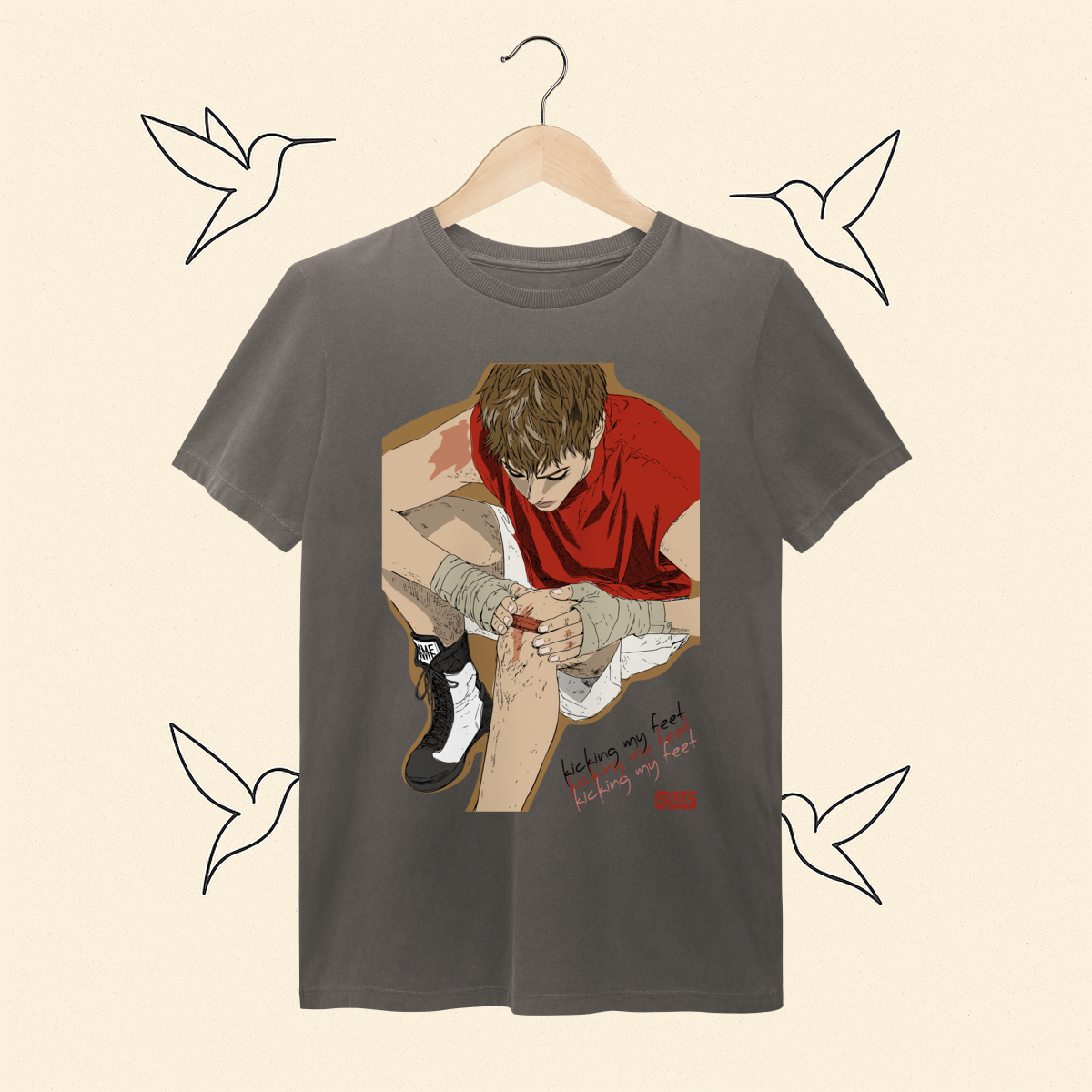 Nome do produto: Camiseta Estonada Ruel Kicking my Feet Live