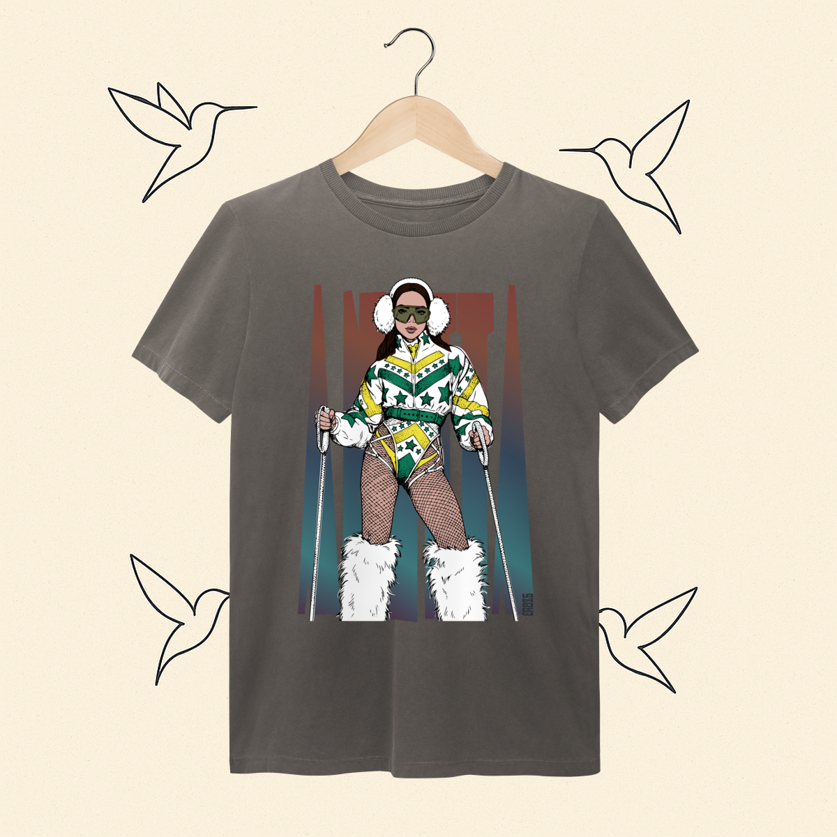 Nome do produto: Camiseta Estonada Ensaios da Anitta 2025