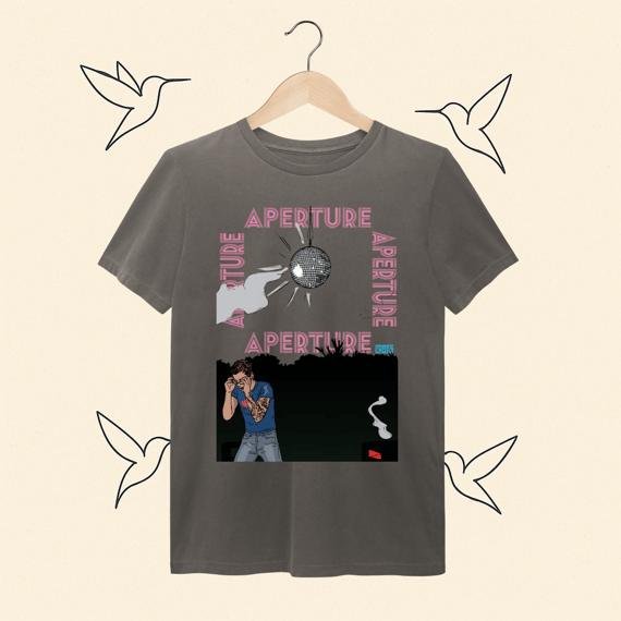 Camiseta Estonada Harry Styles Aperture