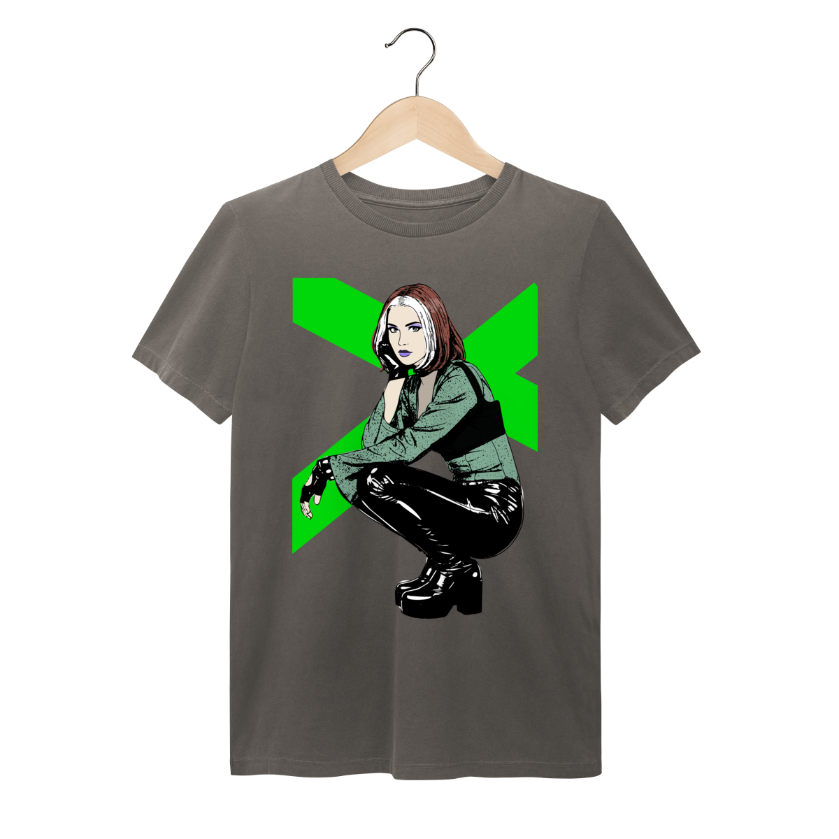 Nome do produto: Camiseta Estonada Vampira X Men Evolution
