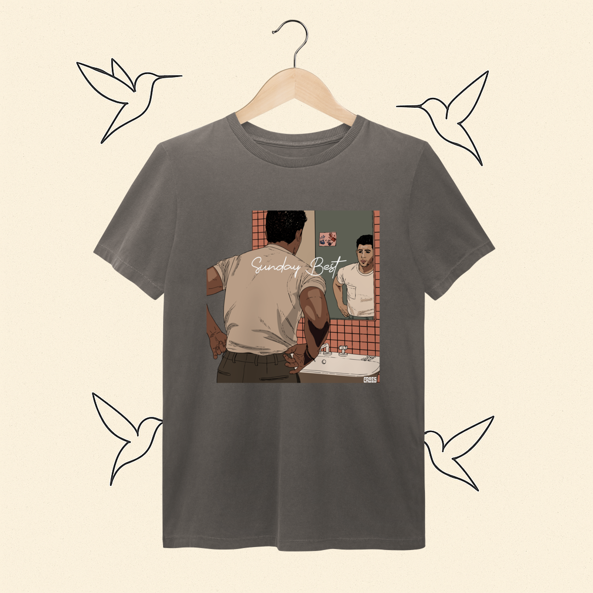 Nome do produto: Camiseta Estonada Joe Jonas Sunday Best