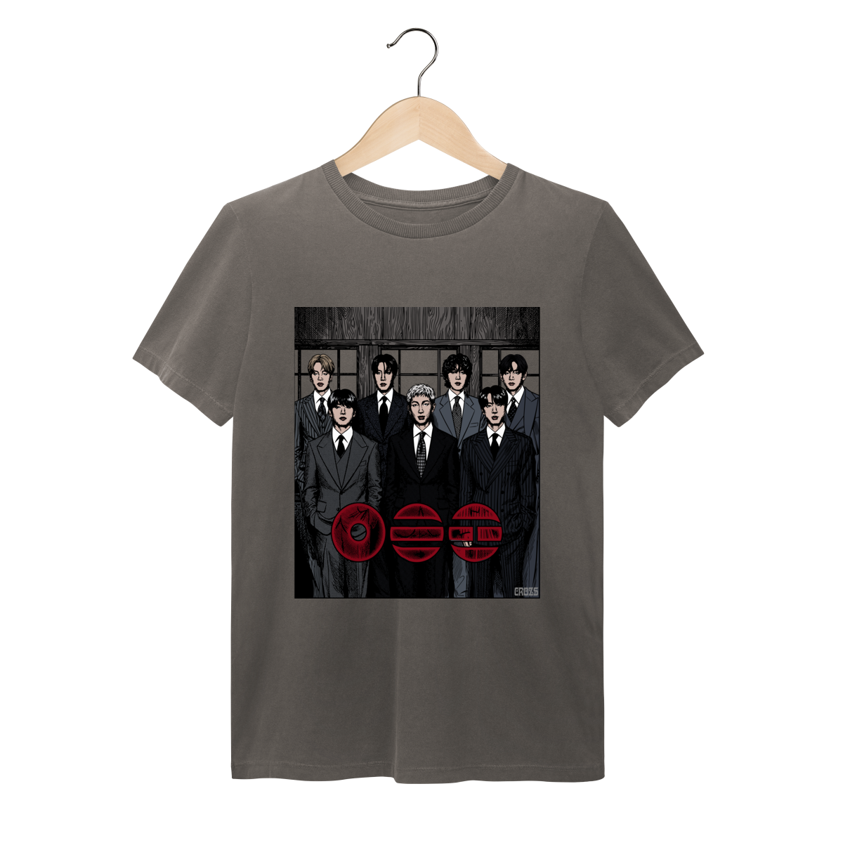 Nome do produto: Camiseta Estonada BTS Arirang