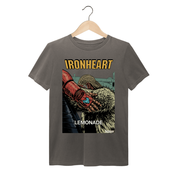 Camiseta Estonada Coração de Ferro X Lemonade